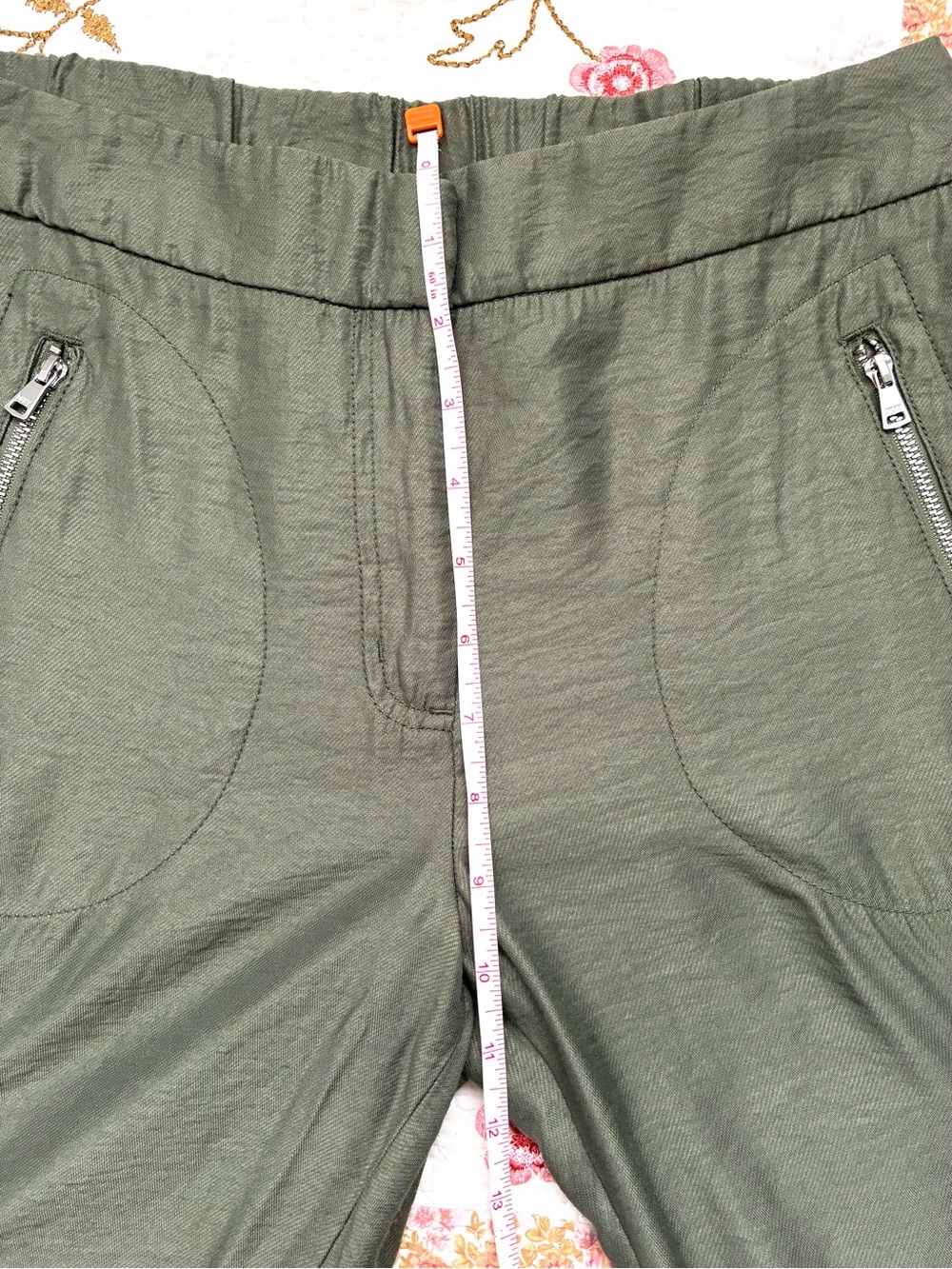 DKNY Cargo Utility Pants with Zip Pockets - Picture 8 of 10